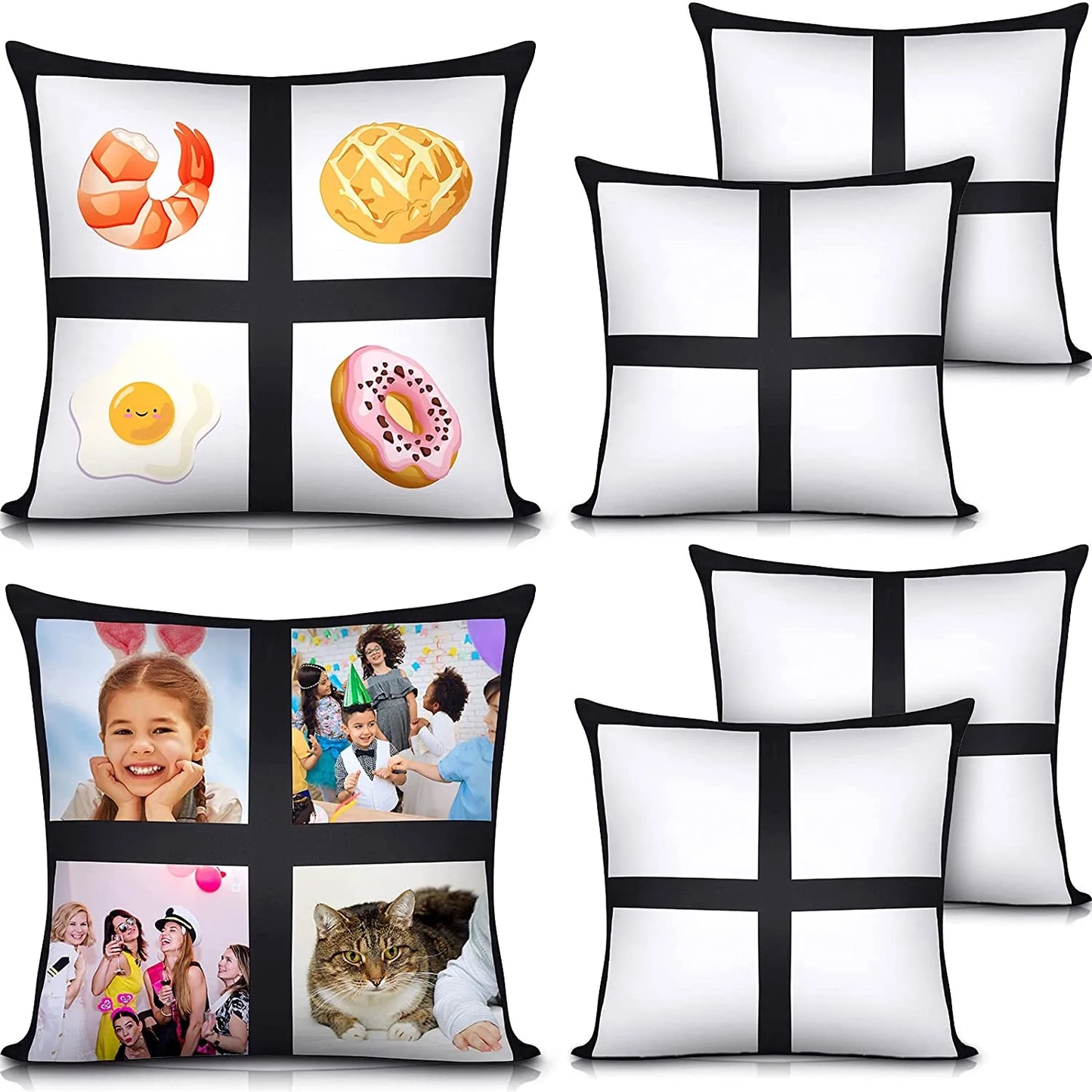 4 Panel Customizable Pillowcase