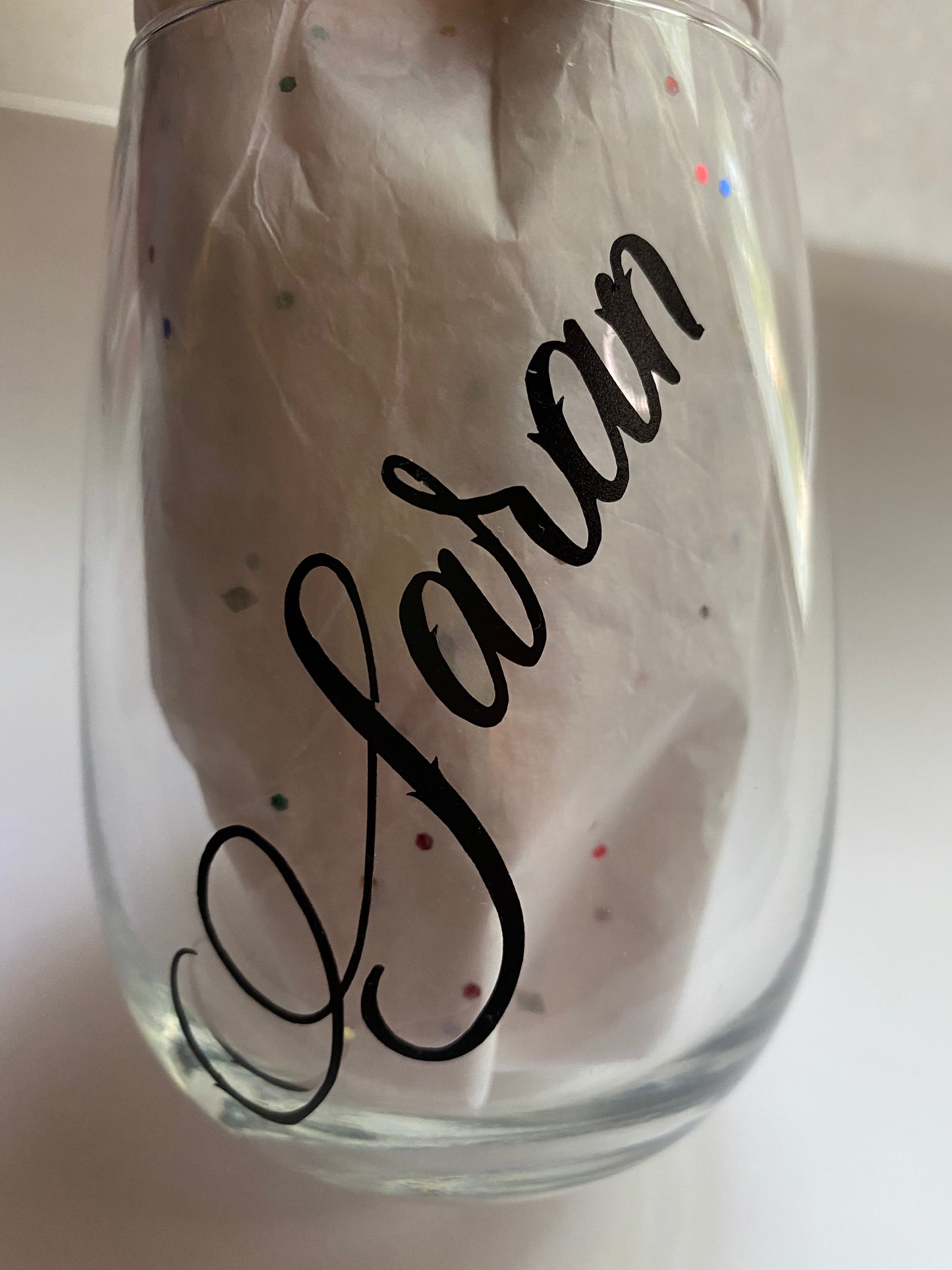 Custom/Personalized Stemless Wine Glasses