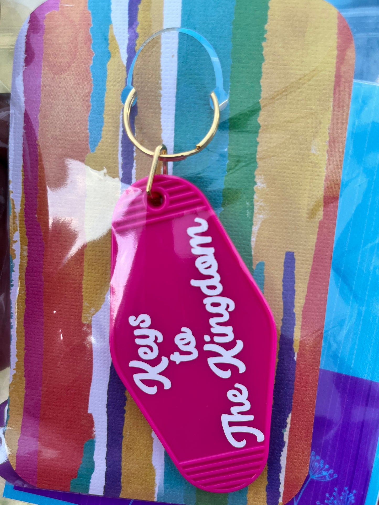 Assorted Motel Key Chains