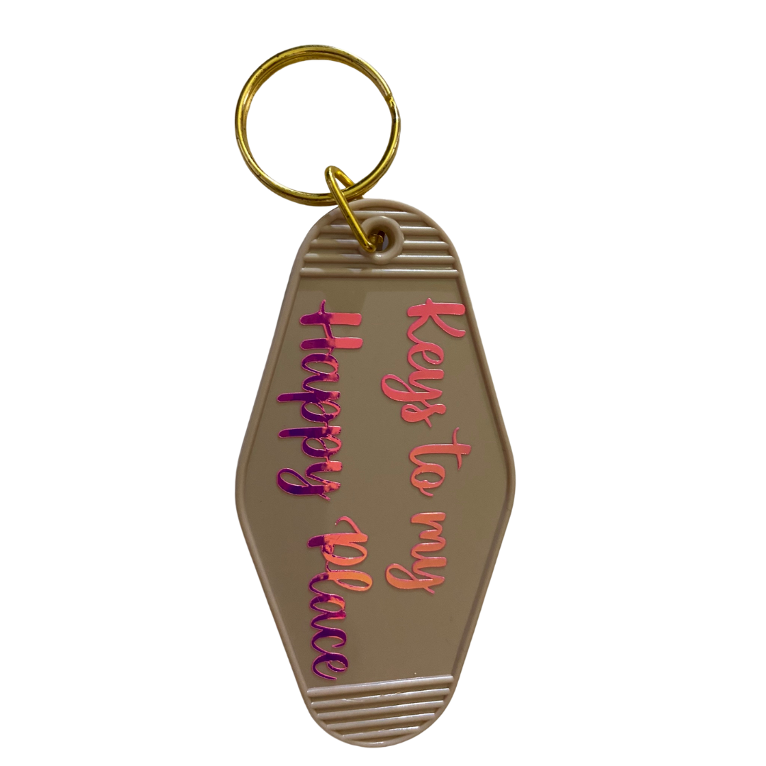 Assorted Motel Key Chains