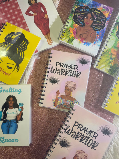 Beautiful Black Woman Journal