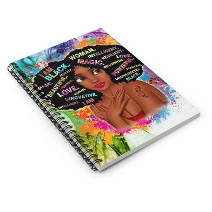 Beautiful Black Woman Journal