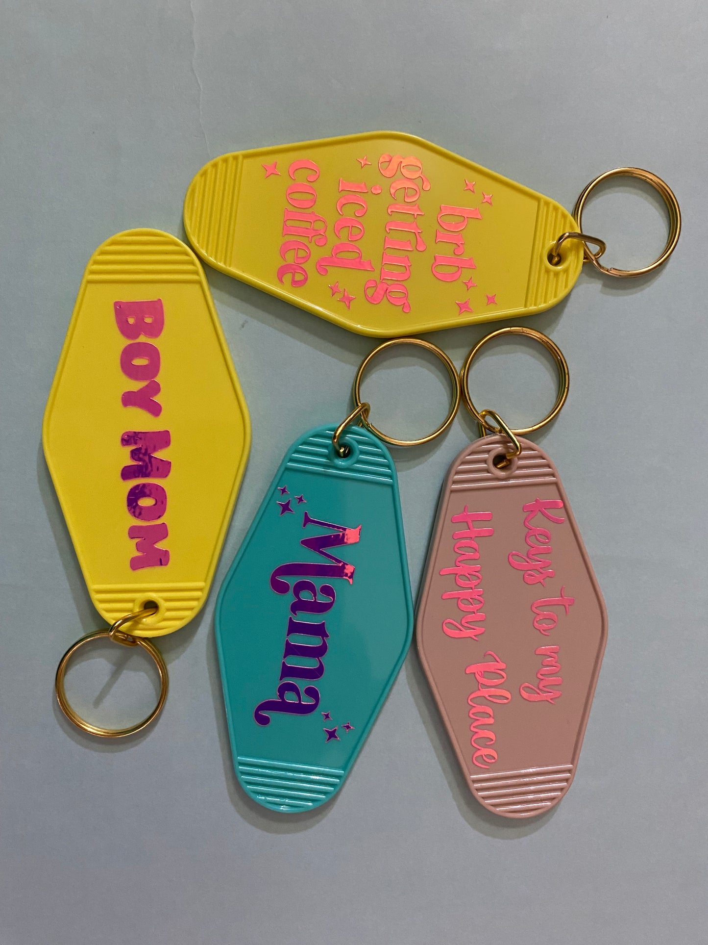 Assorted Motel Key Chains