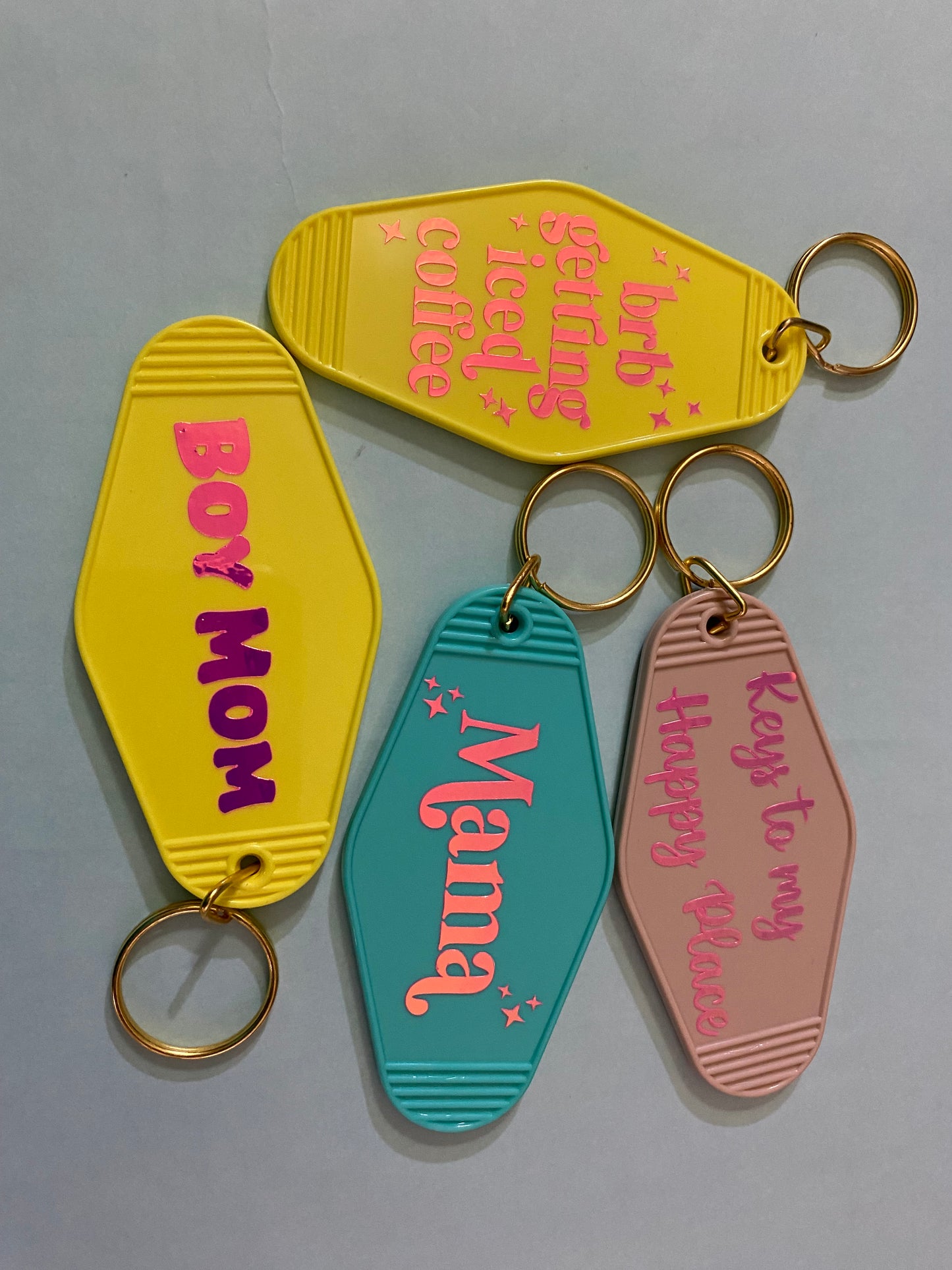 Assorted Motel Key Chains