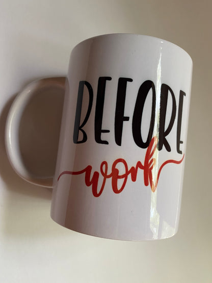 Before & After Work | Mug and Wine Set