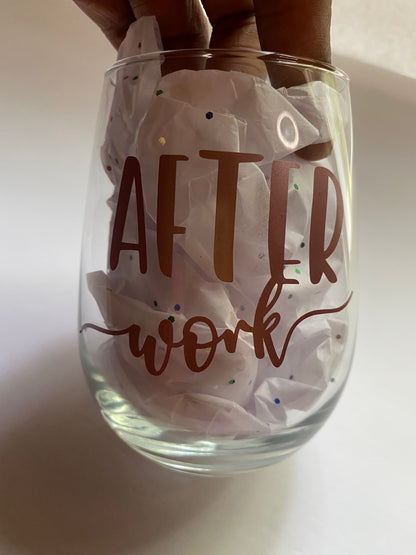 Before & After Work | Mug and Wine Set
