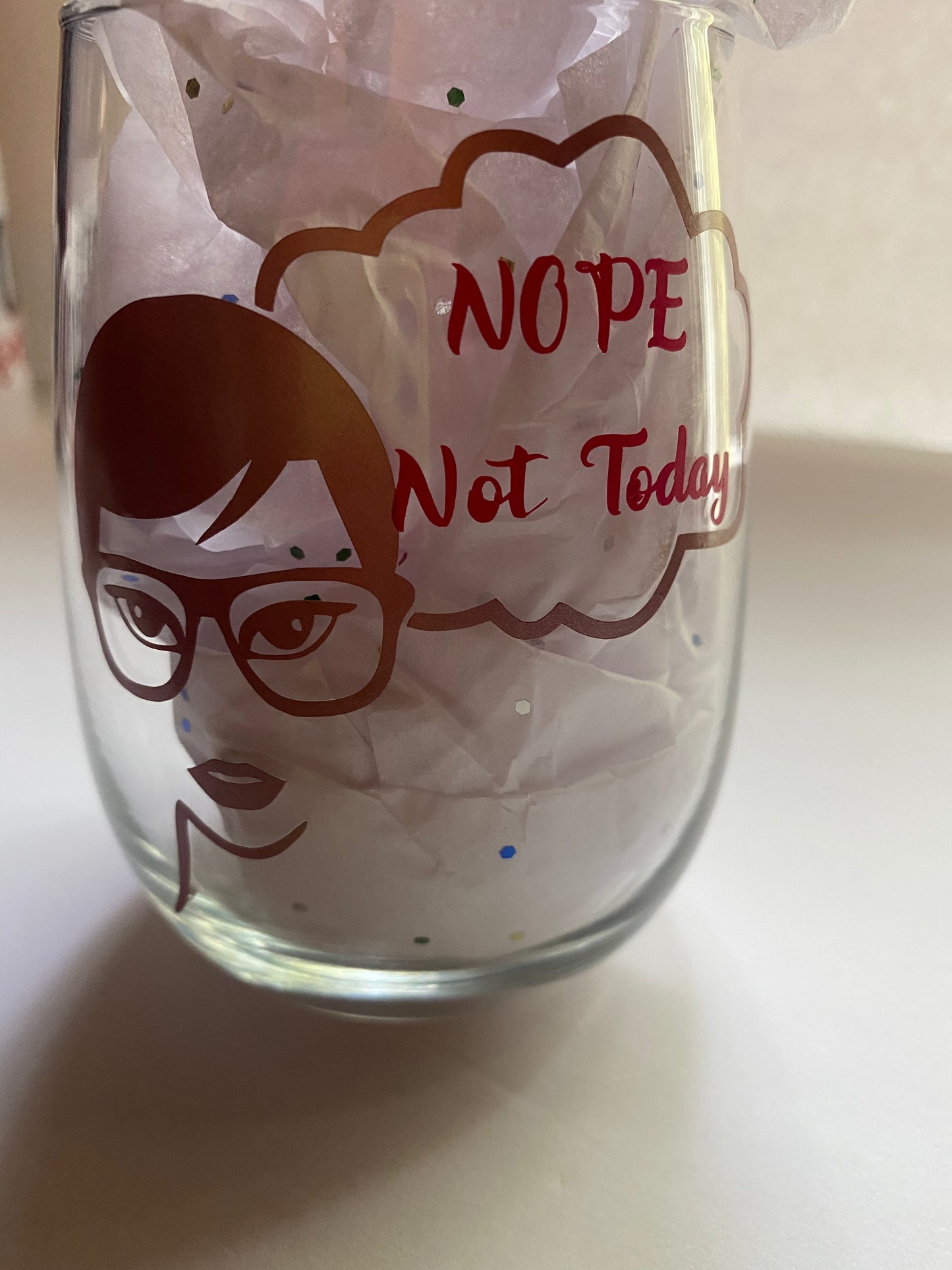 Custom/Personalized Stemless Wine Glasses